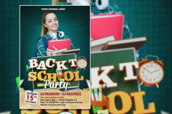Back to School Flyer or Poster: A Practical Tool for Seasonal Marketing