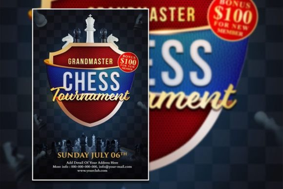 Chess Tournament Flyer or Poster: Designing Professional Event Promotions That Stand Out