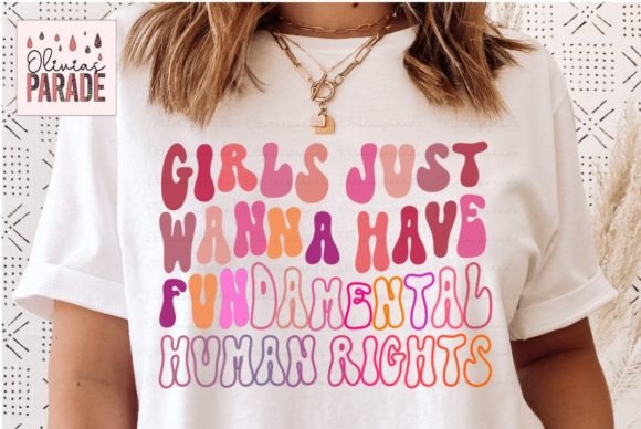 Girls Just Wanna Have Fundamental PNG: A Retro-Inspired Statement for Human Rights