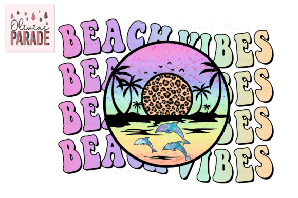 Ride the Wave: How Beach Vibes Retro Wavy Summer PNG Designs Are Transforming Print-on-Demand