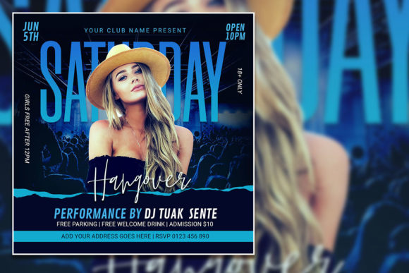 Saturday Night Party Social Media Post: Why Most Templates Fall Short and How to Fix Them