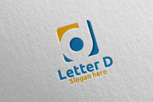 The Digital D Logo: A Modern Brand Asset