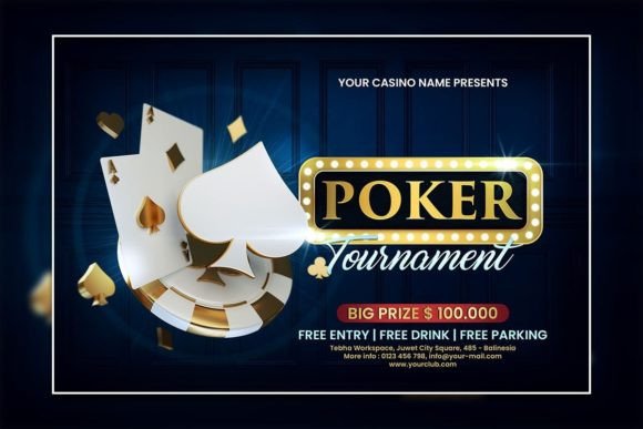 Why Every Event Organizer Needs a Premium Poker Tournament Flyer or Poster
